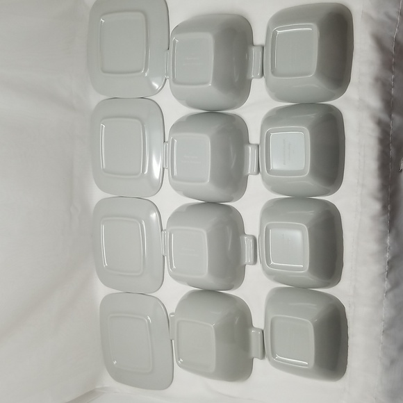 Brookpark Modern Design Gray Melamine Dinnerware - Picture 3 of 15